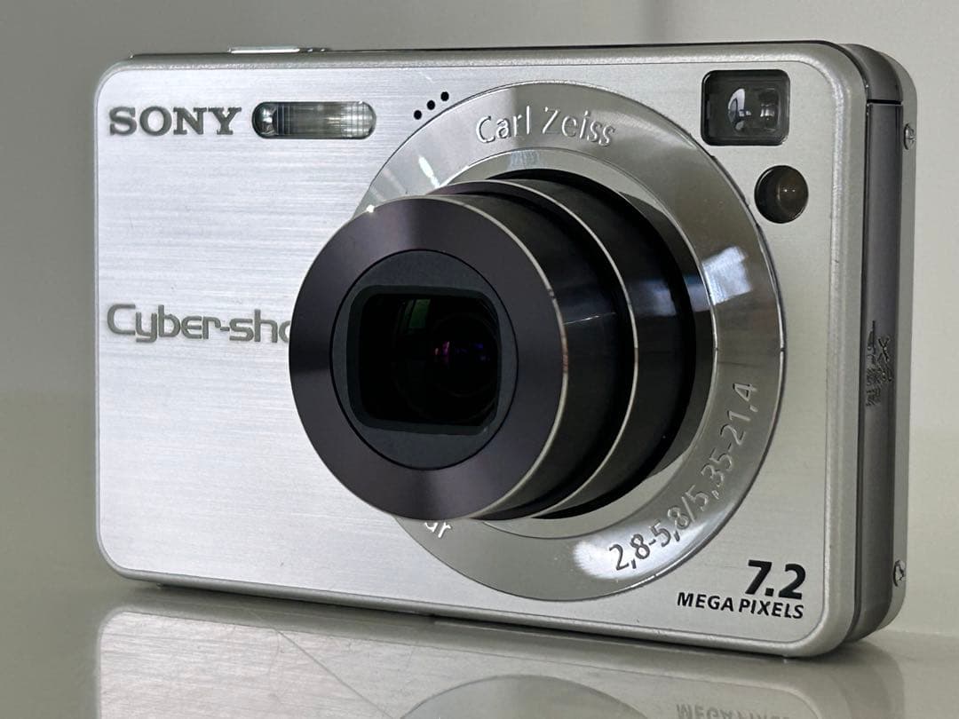 Sony Cyber-shot DSC-W120 シルバー 7.2MP