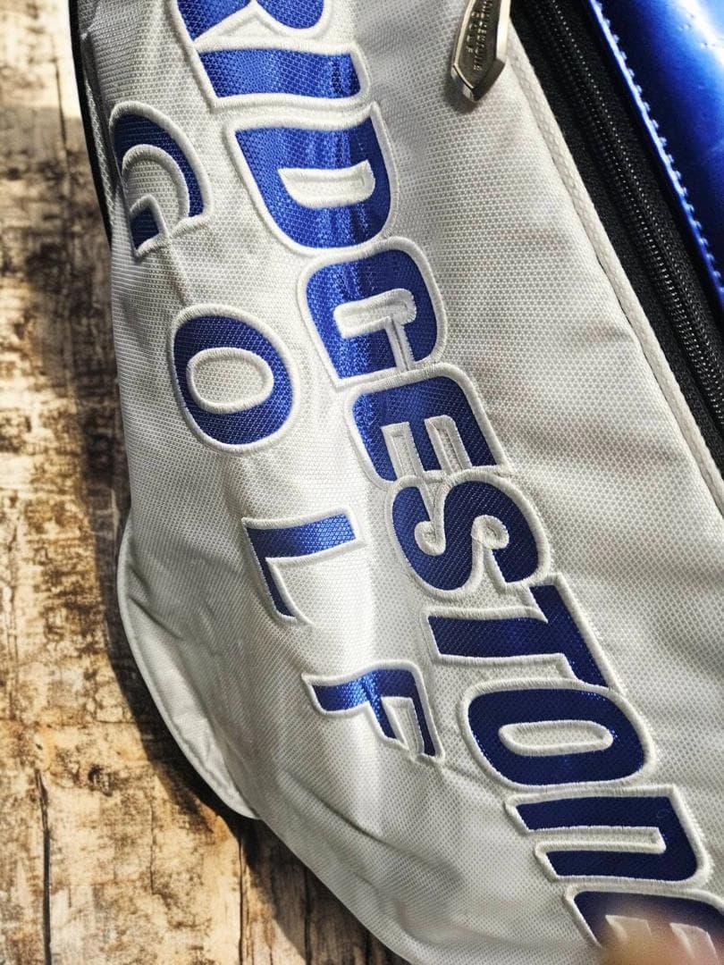 送料無料/美品BRIDGESTONE GOLF -ブリヂストンゴルフWHITE