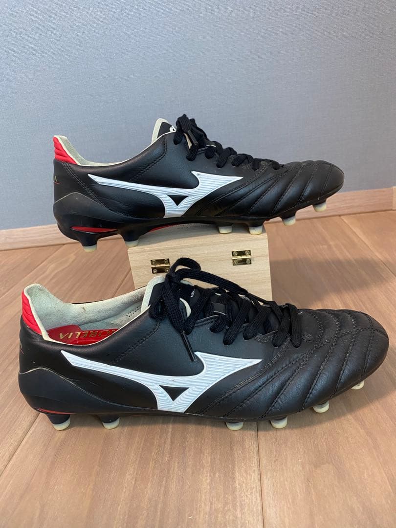 Mizuno モレリアネオ2 黒 サッカーシューズ　スパイク　27.5cm