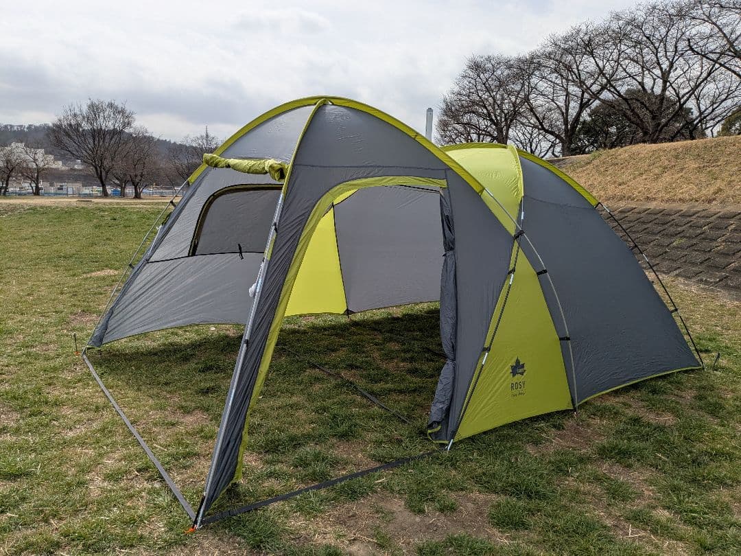 ロゴス ROSY ドゥーブルXL-BJ フロアマット付き ツールームテント