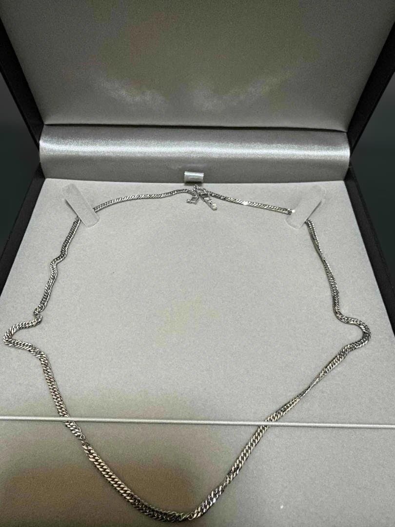 プラチナ6面W喜平ネックレス　50㎝　15.6ｇ