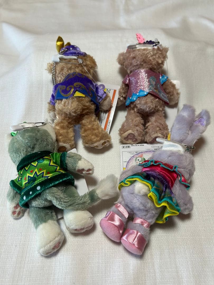 ㊳☆新品・未使用☆ダッフィー シェリーメイ　ジェラステラルーぬいば2018年③