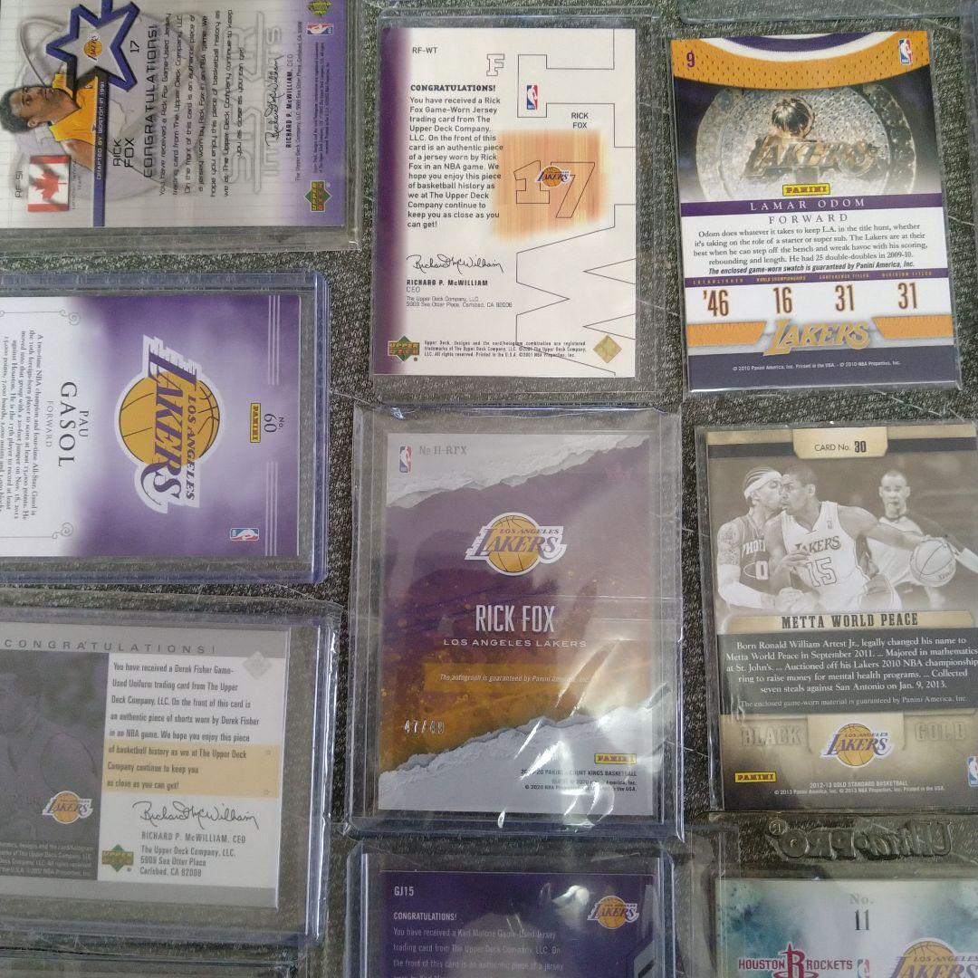 NBA00sレイカーズカード（ジャージ、サイン） 23枚セット