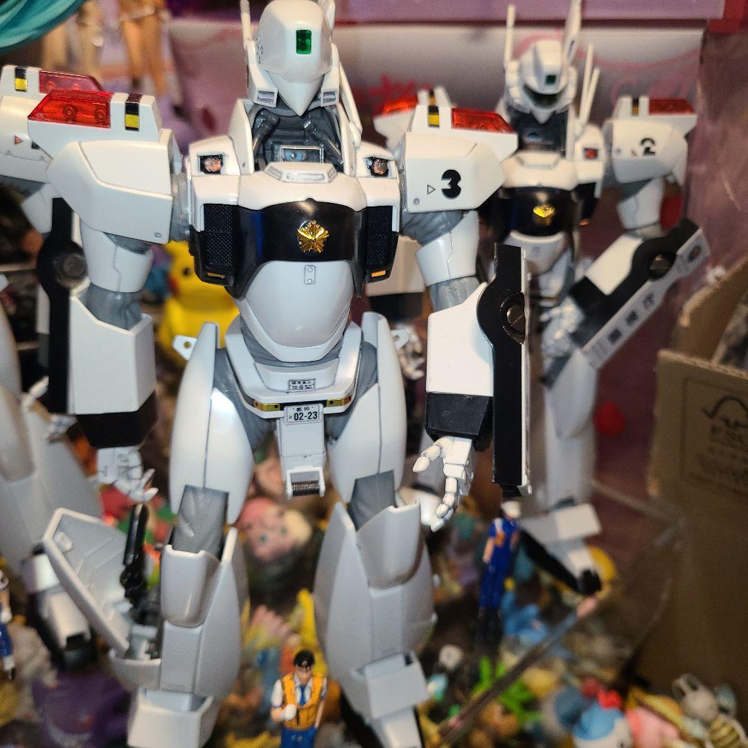 バンダイMG 1/35 パトレイバー イングラム各号機リアクティブアーマ完成品