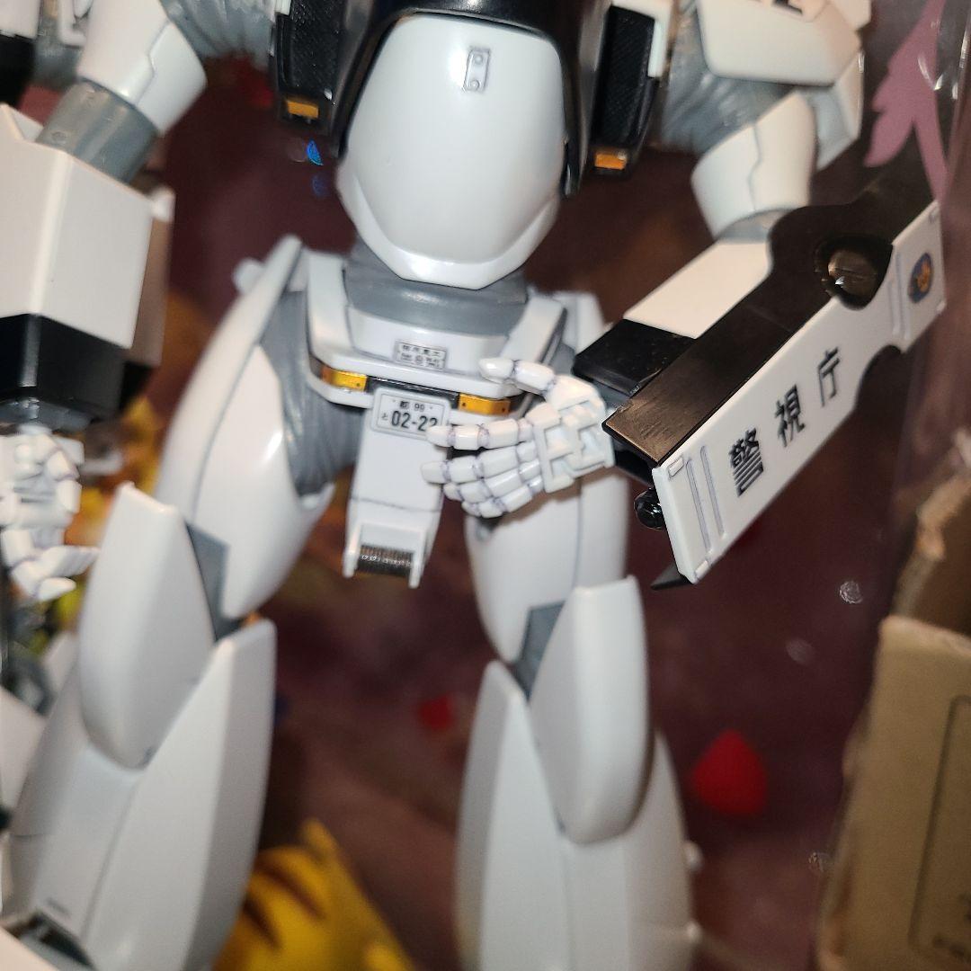 バンダイMG 1/35 パトレイバー イングラム各号機リアクティブアーマ完成品