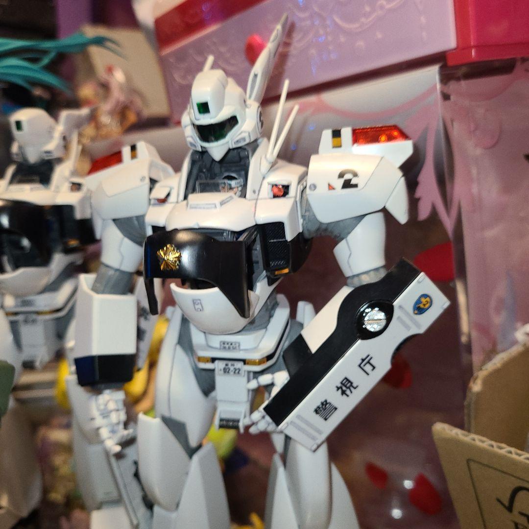 バンダイMG 1/35 パトレイバー イングラム各号機リアクティブアーマ完成品