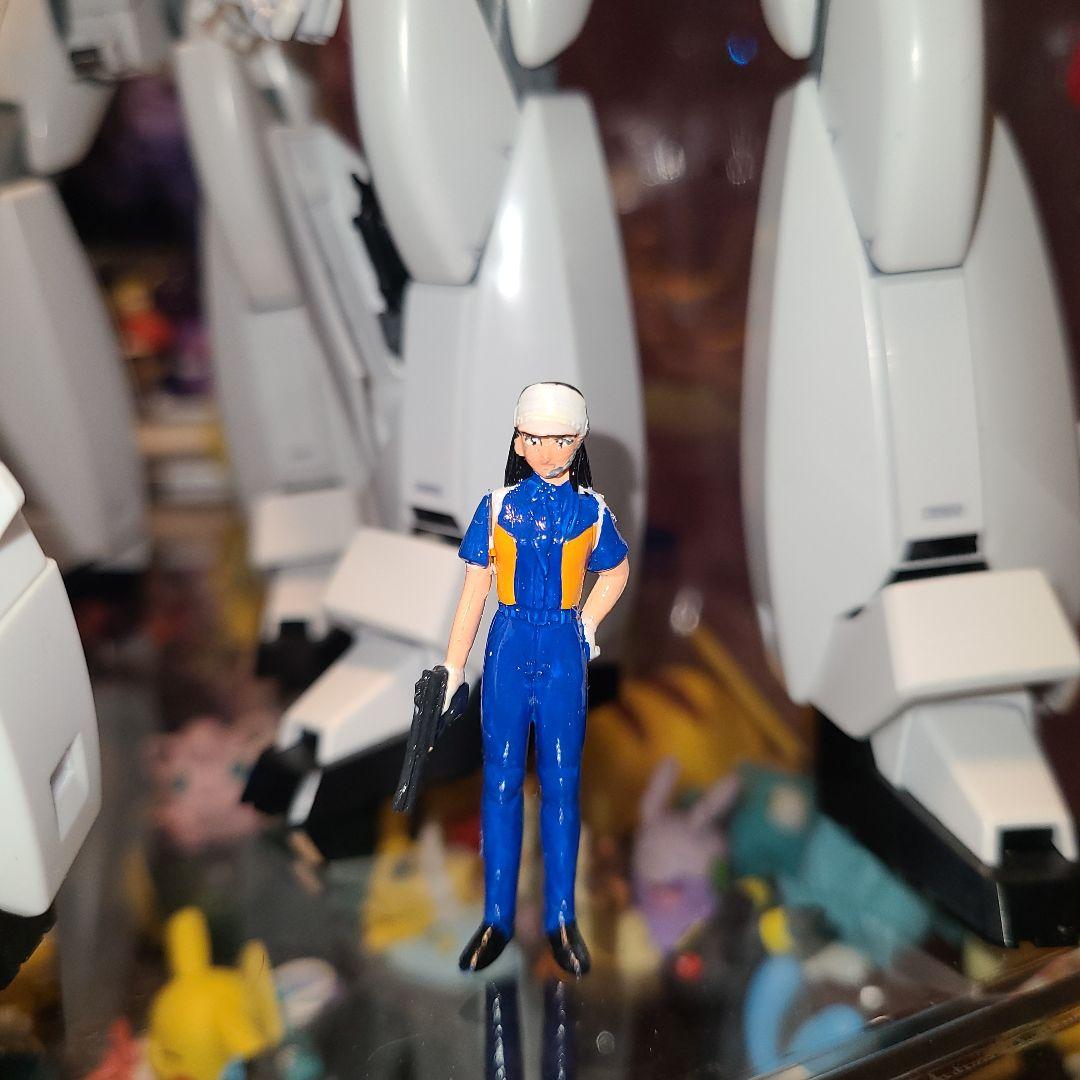 バンダイMG 1/35 パトレイバー イングラム各号機リアクティブアーマ完成品