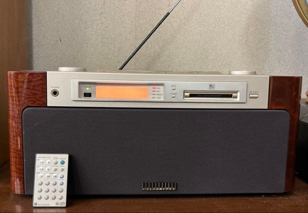 大幅値下‼️希少名機‼️リモコン付‼️ SONY CELEBRITYⅡ MD-7000 SONY CELEBRITY II【MD-7000】 ソニー セレブリティー2 MD-CDニュー