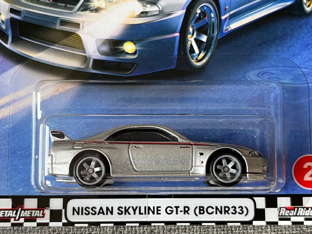 日産 NISSAN スカイライン GT-R R33 ニスモ ホットウィール - メルカリ