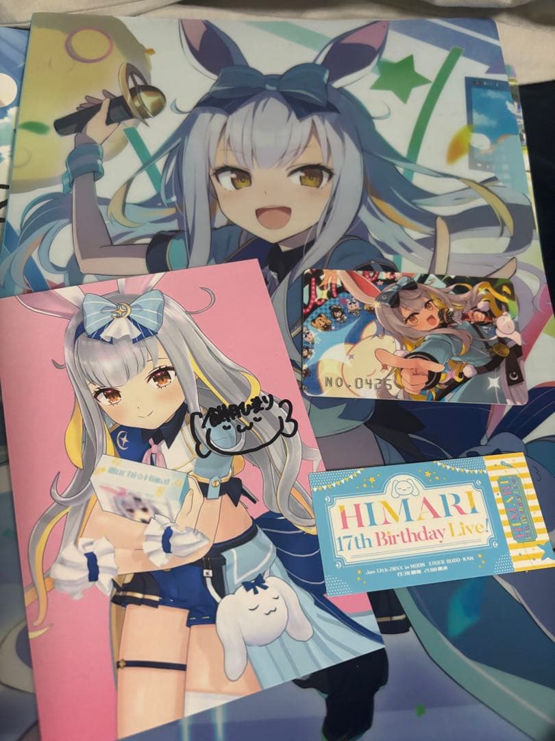 【胡桃ふゅ】餅月ひまり クラファン返礼品グッズ