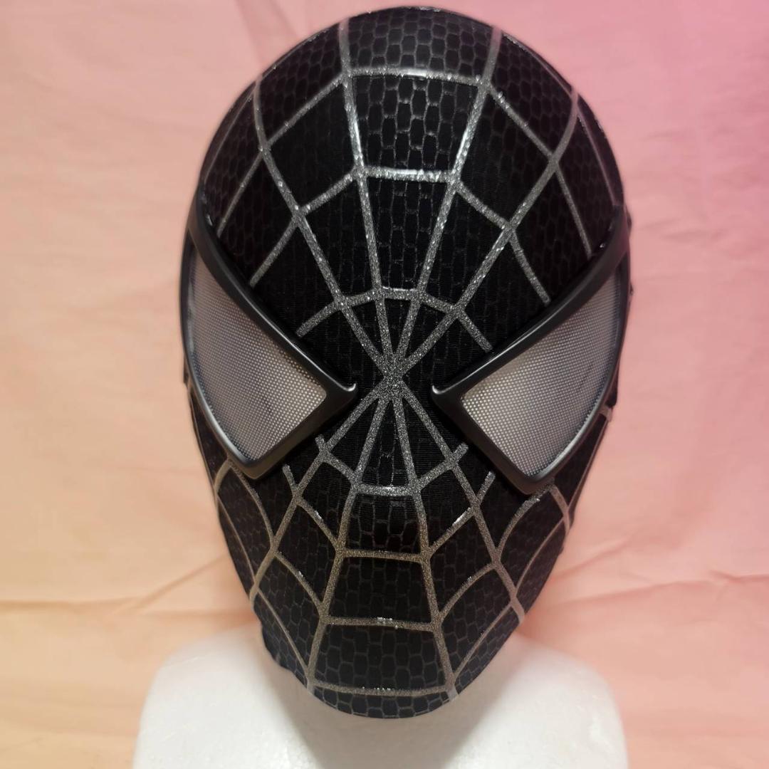 【スパイダーマン】新品 ブラックスパイダーマン 2Dマスク サムライミ版