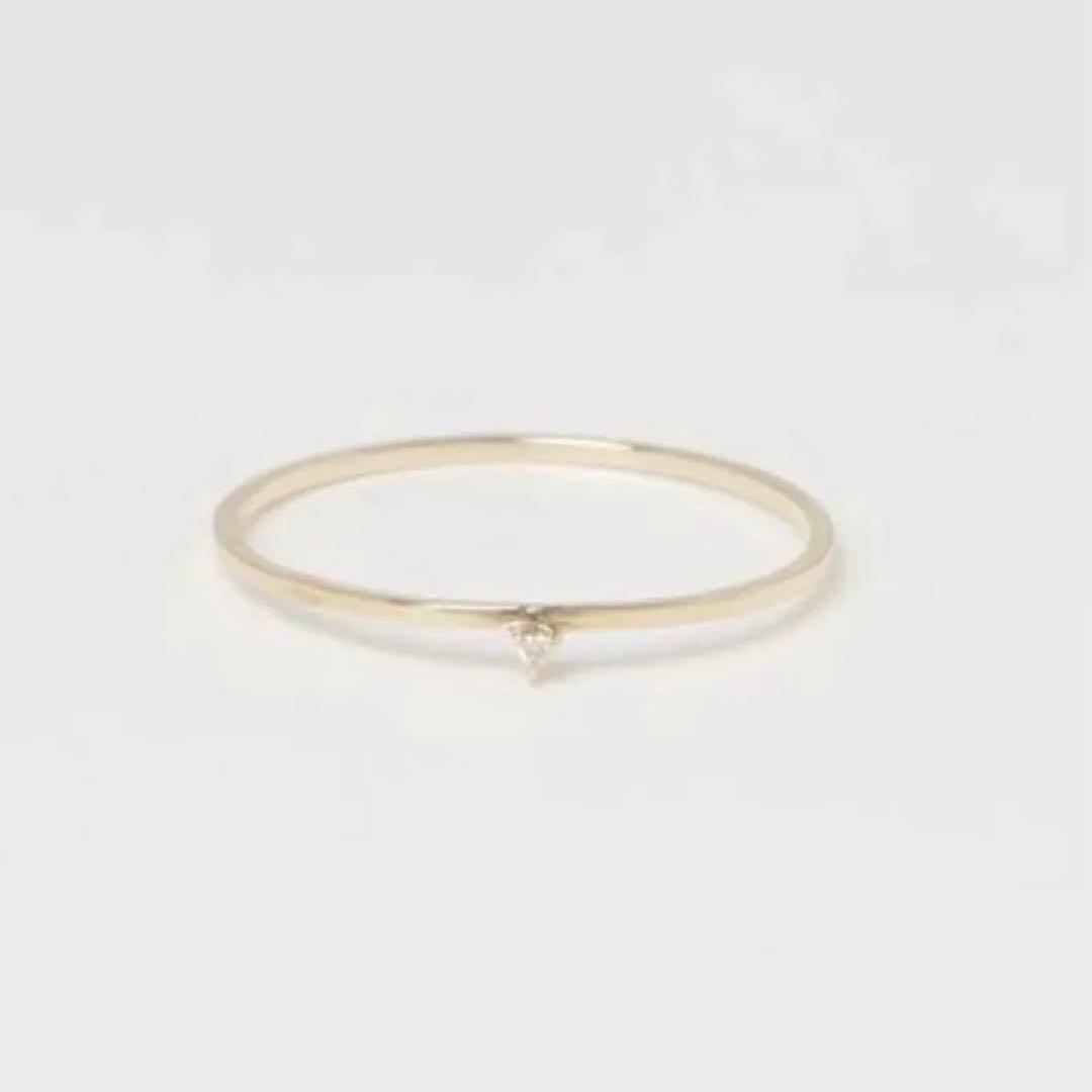 ete ダイヤモンドリング 9号 K10YG イエローゴールド エテ 指輪 - メルカリ