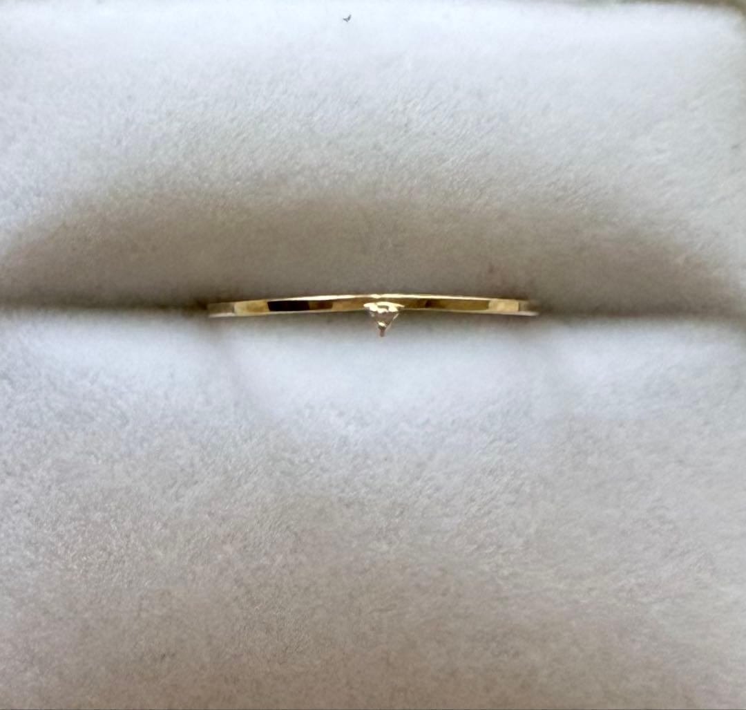 ete ダイヤモンドリング 9号 K10YG イエローゴールド エテ 指輪 - メルカリ