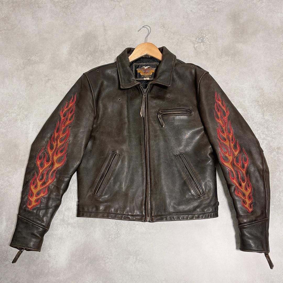 Nabi様専用】ハーレーダヴィットソン シングルライダース ジャケット M