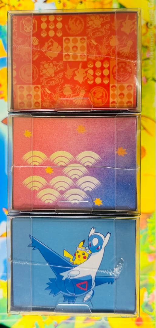 ポケモンセンターセット トウホク ヒロシマ フクオカ シュリンク ローダー付◎