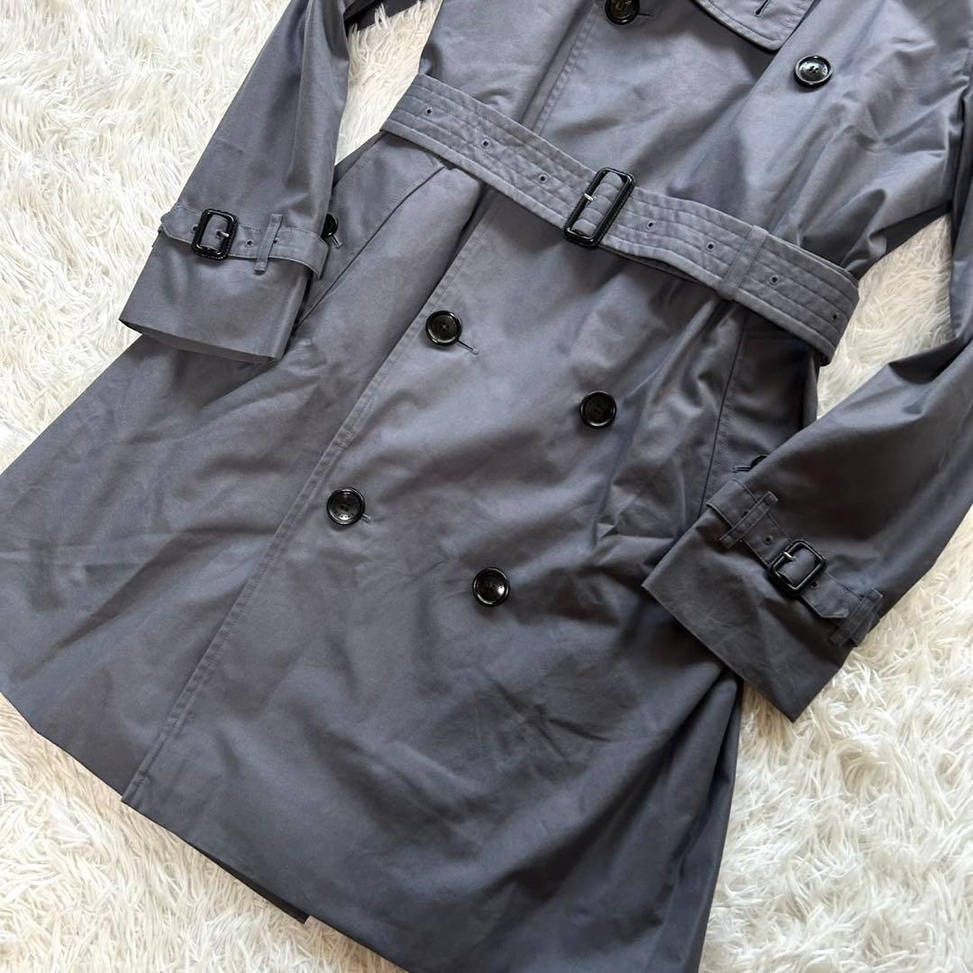 極美品】バーバリー トレンチコート 近年モデル チェルシー ネイビー