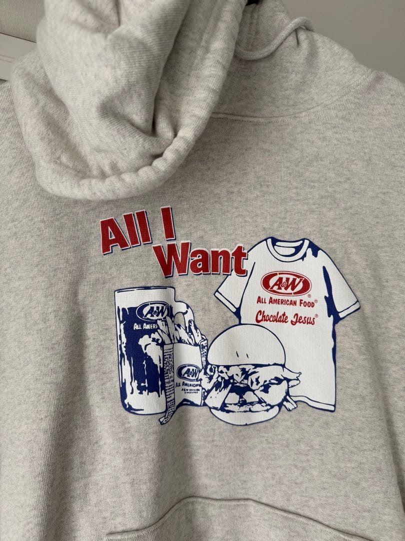 A&W チョコレートジーザス コラボ パーカー chocolate Jesus - メルカリ