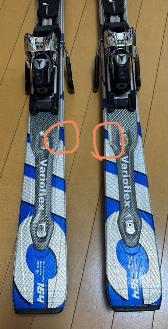 最お値下げ！ATOMICD2 DEMO VIRIOFLEX164cm とストック - メルカリ