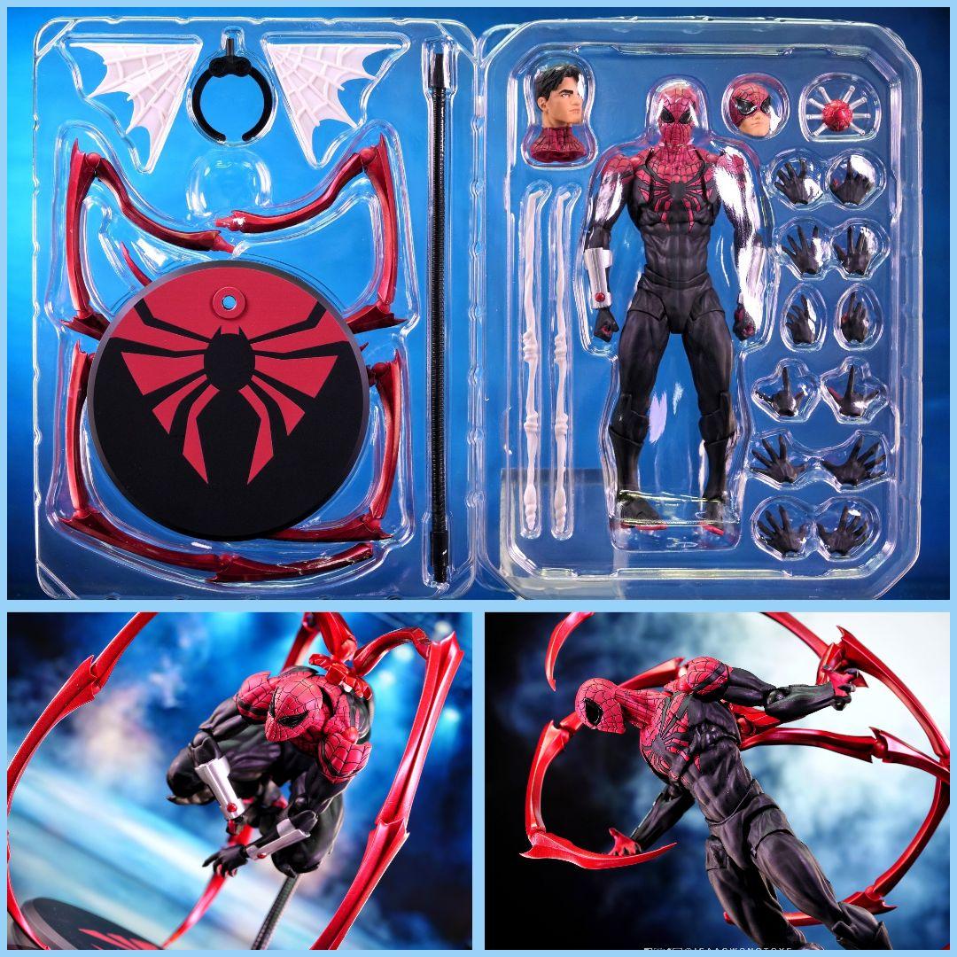 MESS TOYS製のスーペリア・スパイダーマン1/12スケール新しい未開封