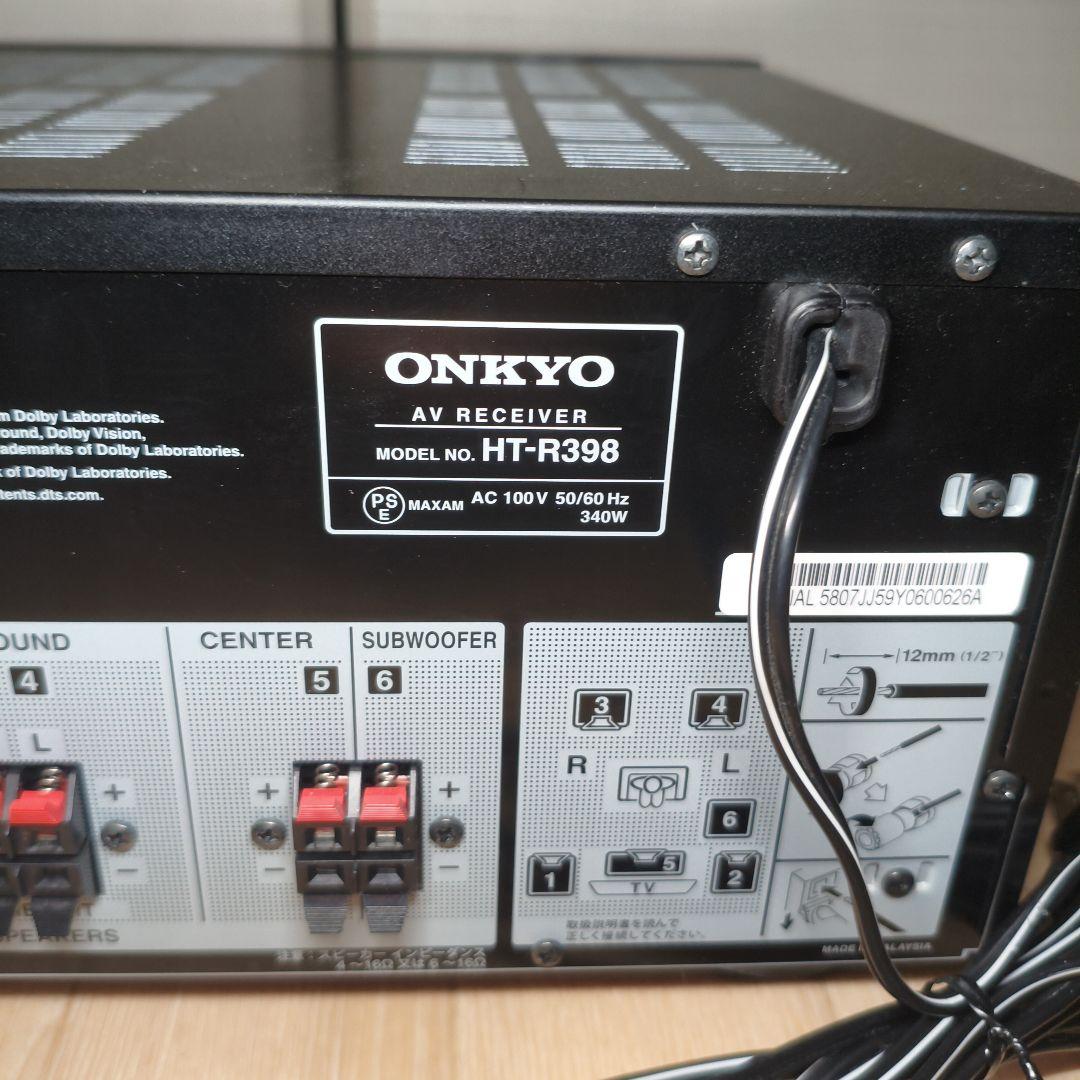 ONKYO HT-R398 5.1ch サラウンド　ホームシアター