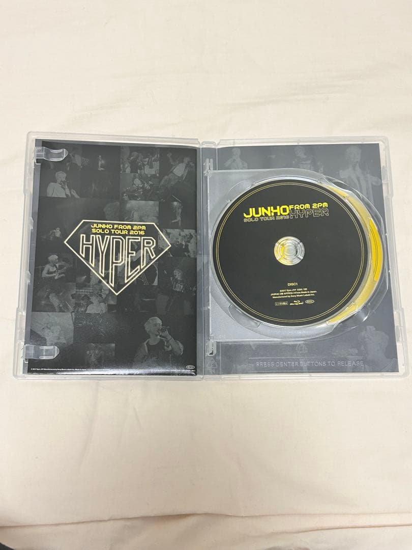 【Blu-ray】JUNHO From 2PM \"HYPER\" 完全生産限定盤