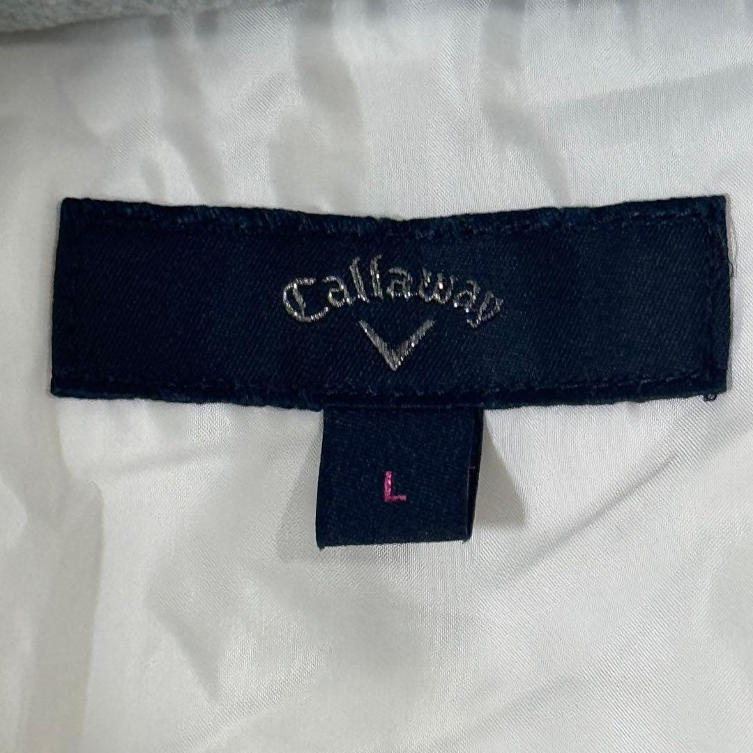 美品】キャロウェイ 4way フルジップ ダウンジャケット レディース 白 L