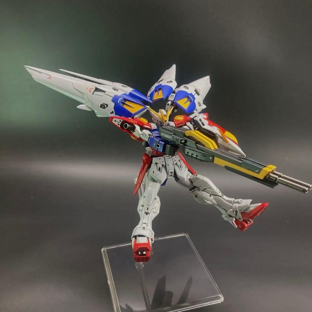 RG ウイングガンダムゼロ　塗装済み完成品ガンプラ
