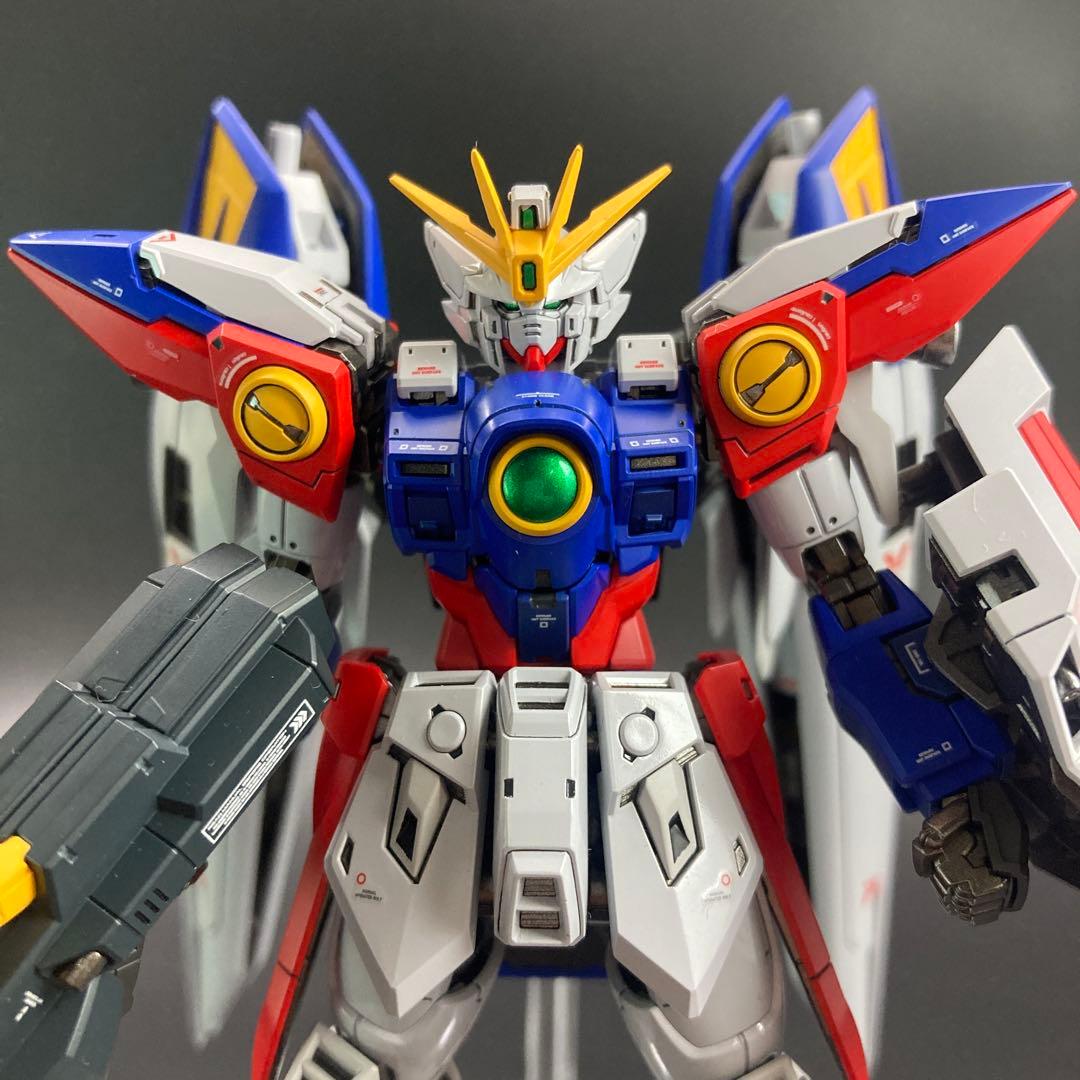 RG ウイングガンダムゼロ　塗装済み完成品ガンプラ