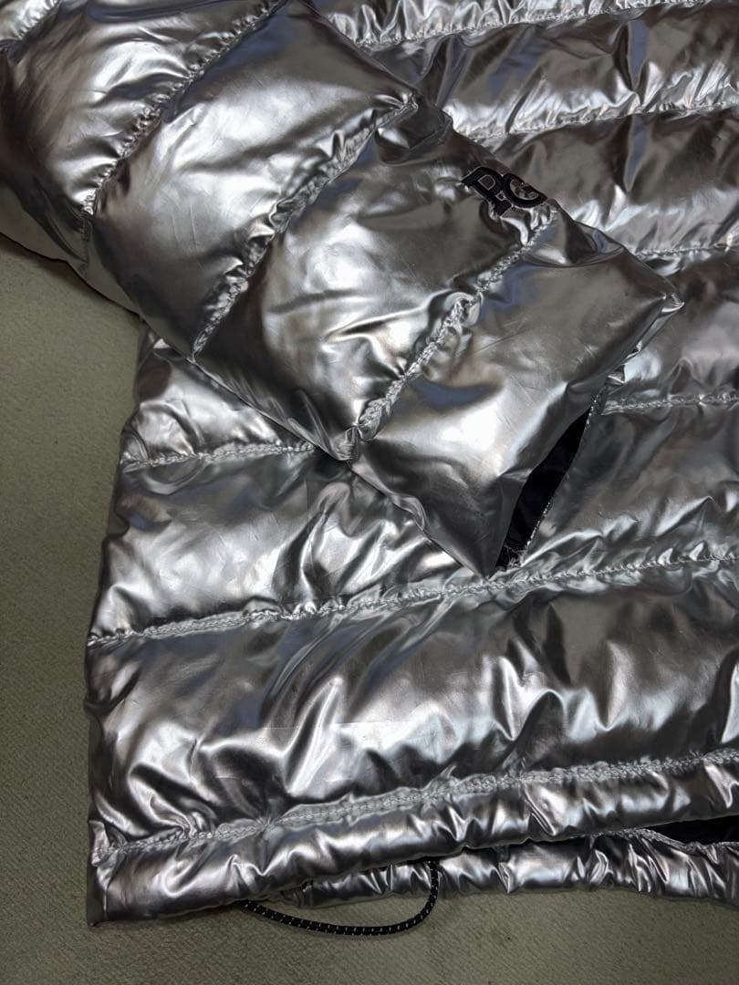 ダンディ様専用）パーリーゲイツ、プラチナシルバー、ダブルジップ