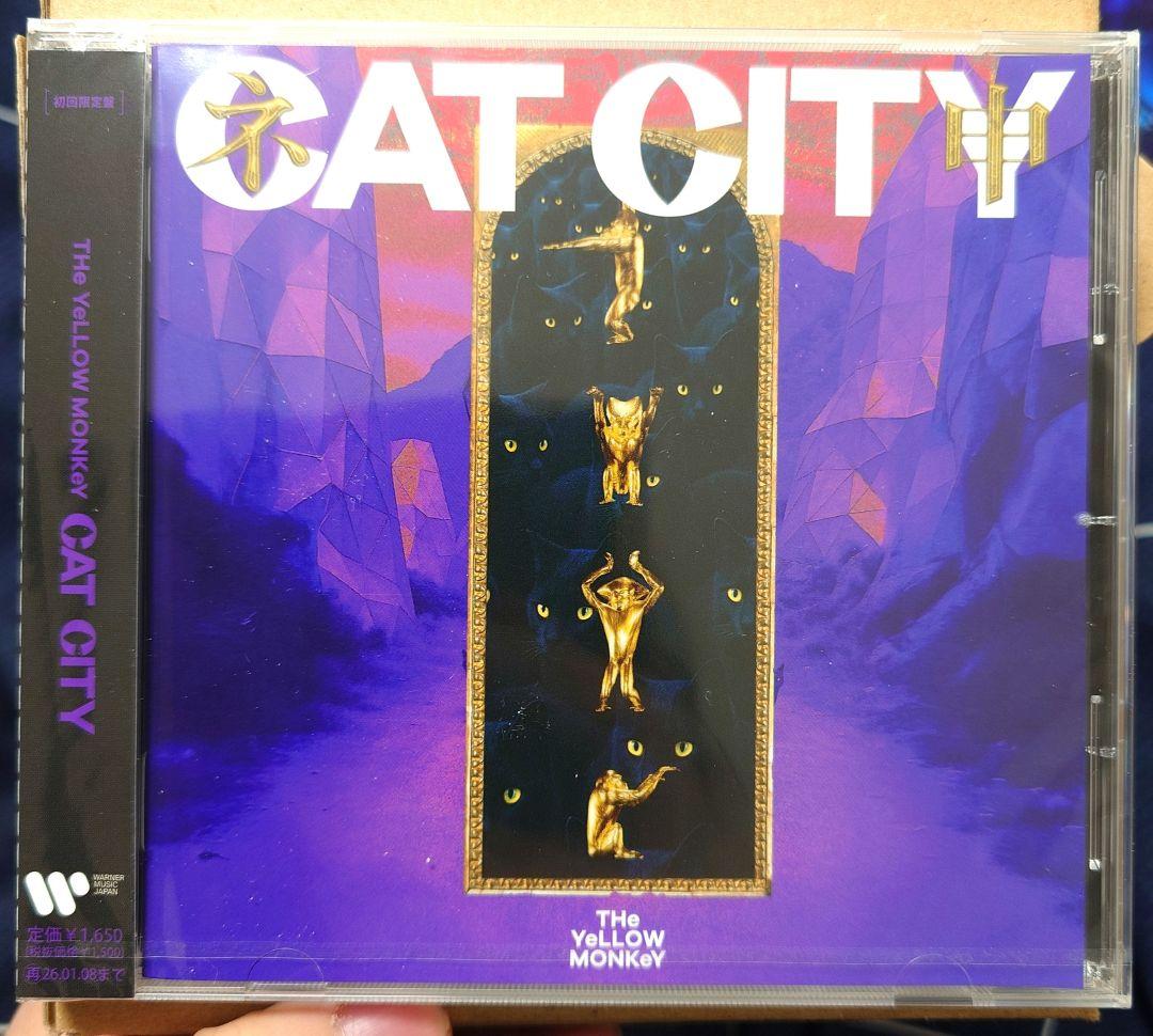 THE YELLOW MONKEY CAT CITY初回限定盤 ステッカー付き - メルカリ