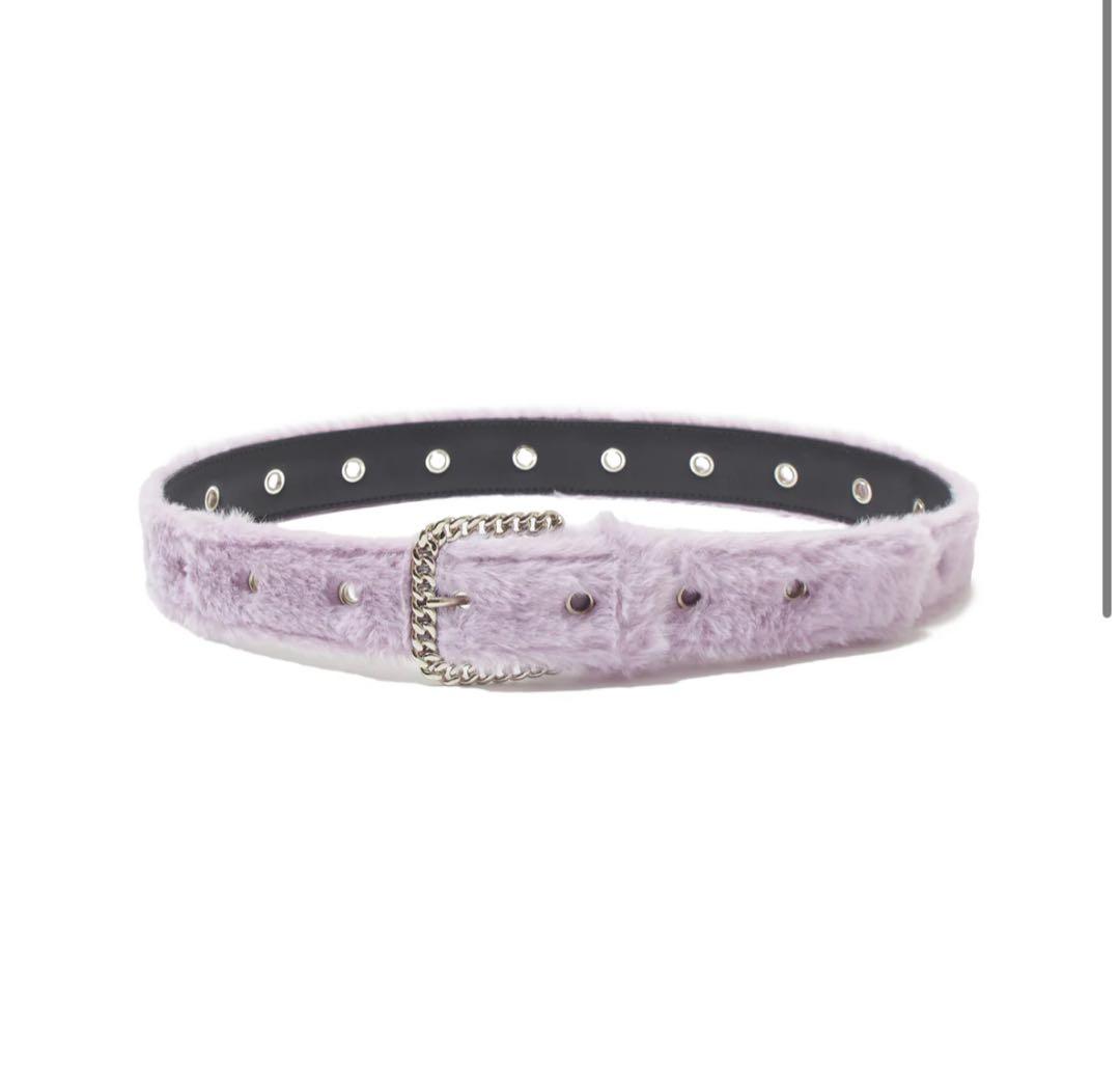 AFB ファー ベルト パープル 激レア 2026年最新】afb ベルトの人気アイテム - メルカリ