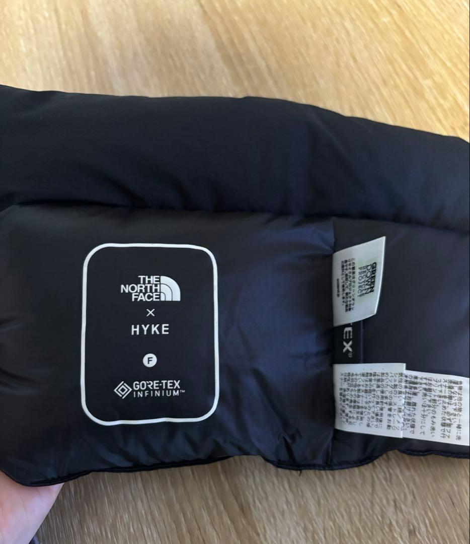 THE NORTH FACE × HYKE ネックゲイター ネックウォーマー 黒 - メルカリ