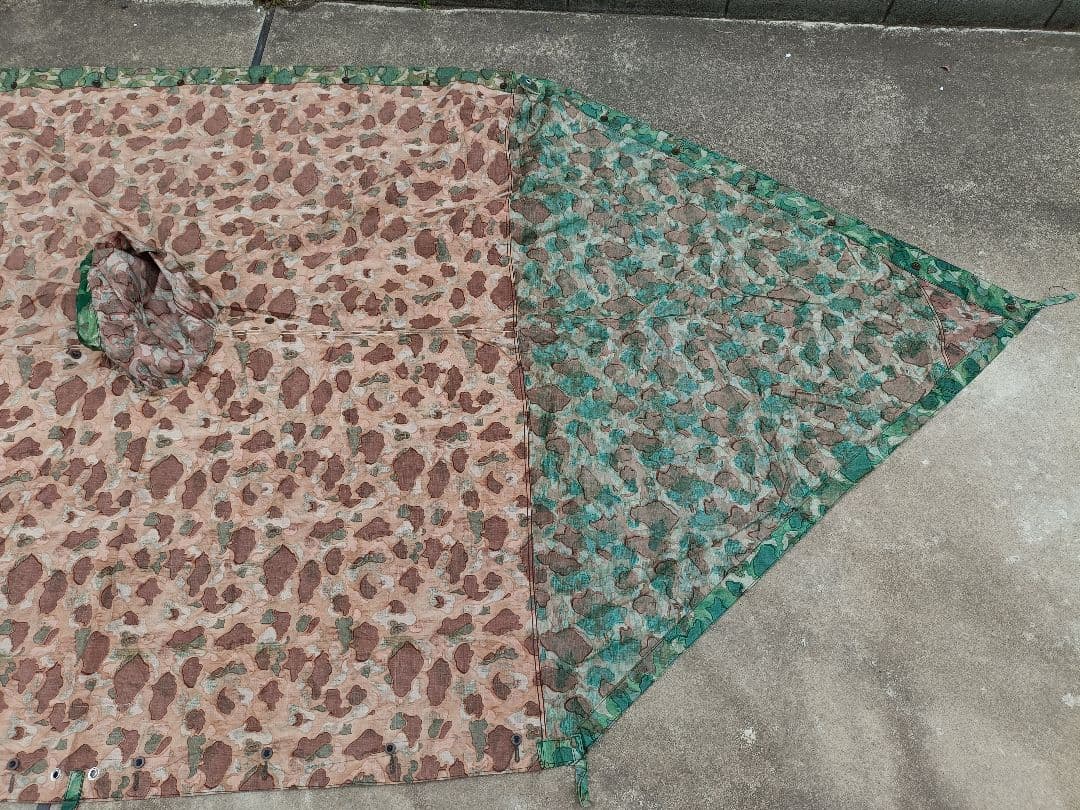 デッドストック】トルコ軍幕 2枚セット パップテント ⑤・⑥ - メルカリ