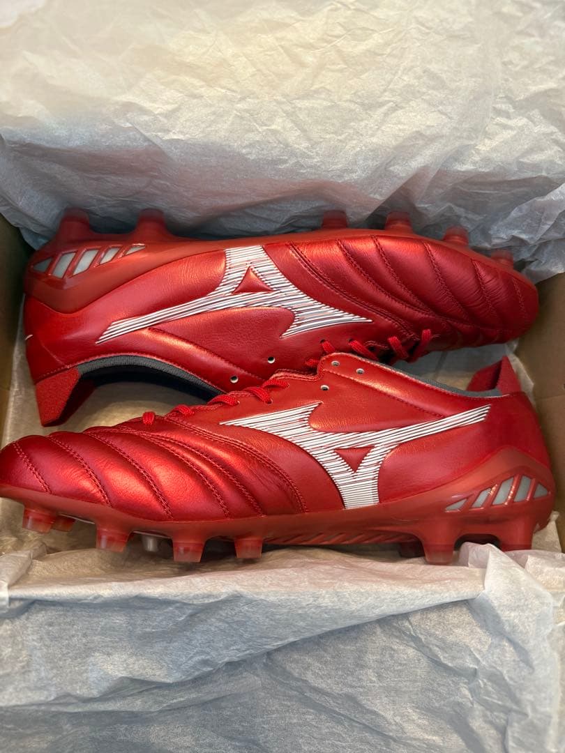 【27.0cm】モレリア NEO 3 JAPAN パッションレッド×ホワイト