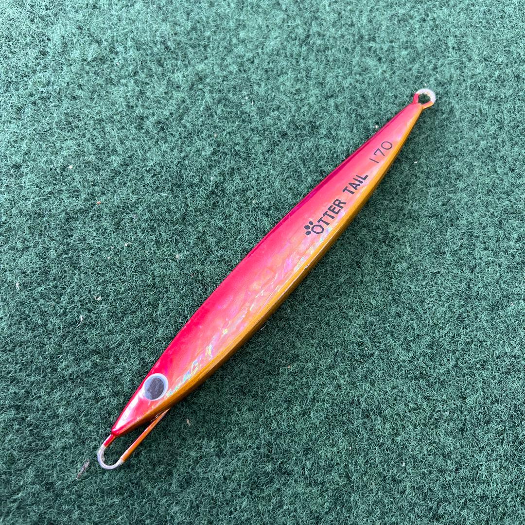 オッターテイル OTTER TAIL 170 メタルジグ 赤金 アワビ - メルカリ