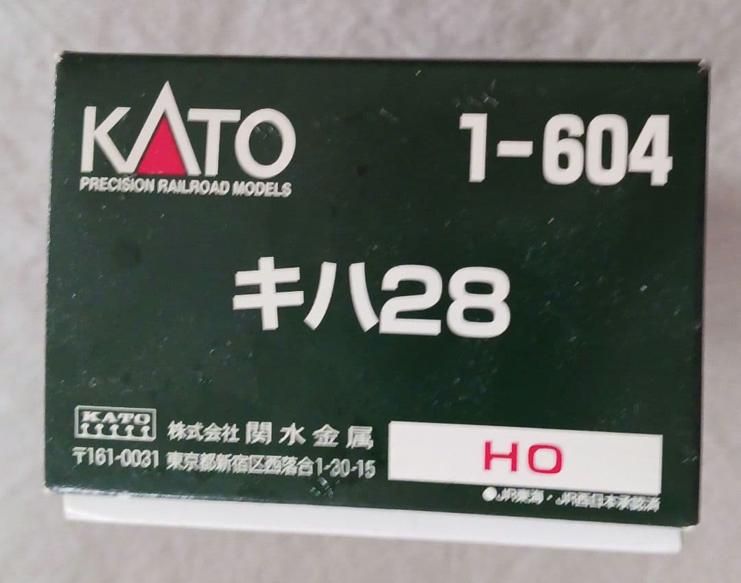 KATO　HOゲージ　キハ28　品番1-604