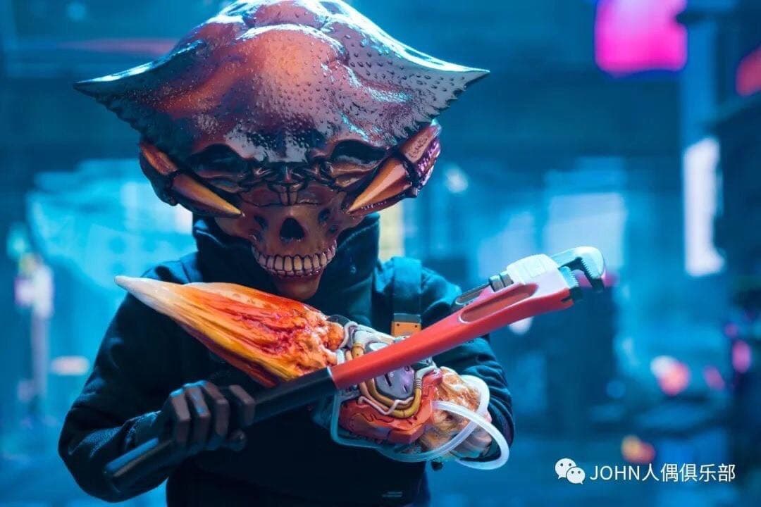 ブラック13パーク 黒星 カニ兄弟 1/6フィギュア 異星人　殺し屋