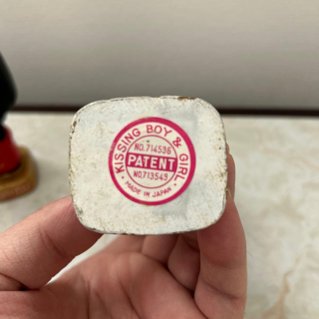 昭和レトロ KISSING BOY ＆ GIRL 首振り　TOKYO1954