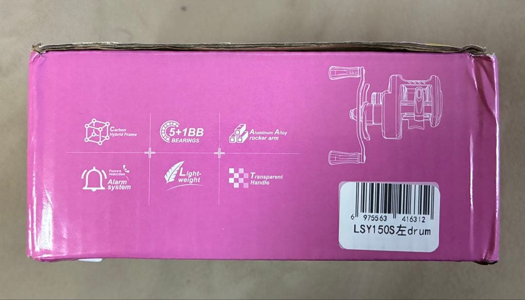 TEBEN Premium baitcasting reel LSY150S - メルカリ