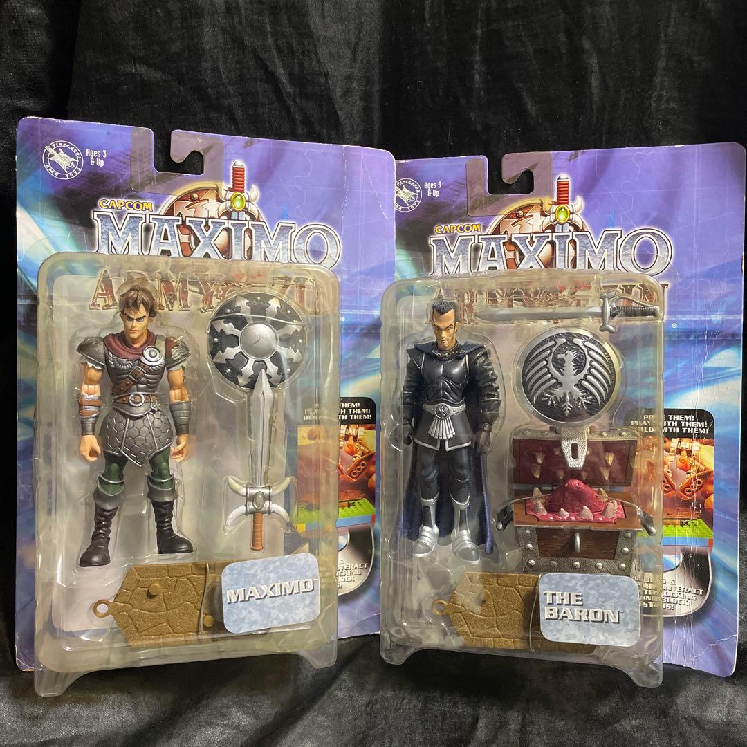 魔界英雄記マキシモ アクションフィギュア プレステ カプコン 2体セット イーカプコン |カプコンフィギュアビルダー モンスターハンター