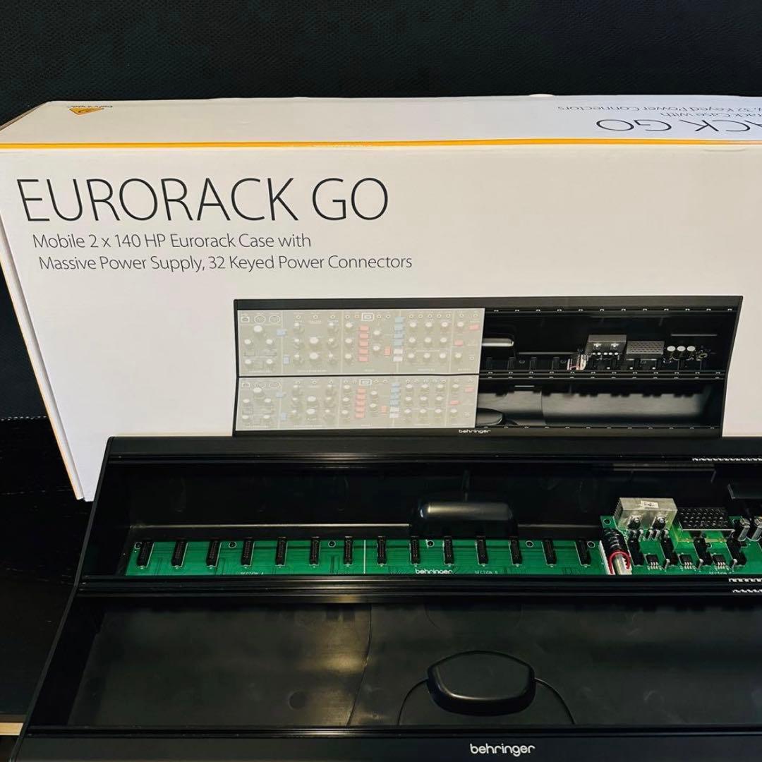 Behringer Eurorack Go ユーロラックケース モジュラーシンセ BEHRINGER EURORACK GO ユーロラックケース 140HP×2 3A電源 32キー電源