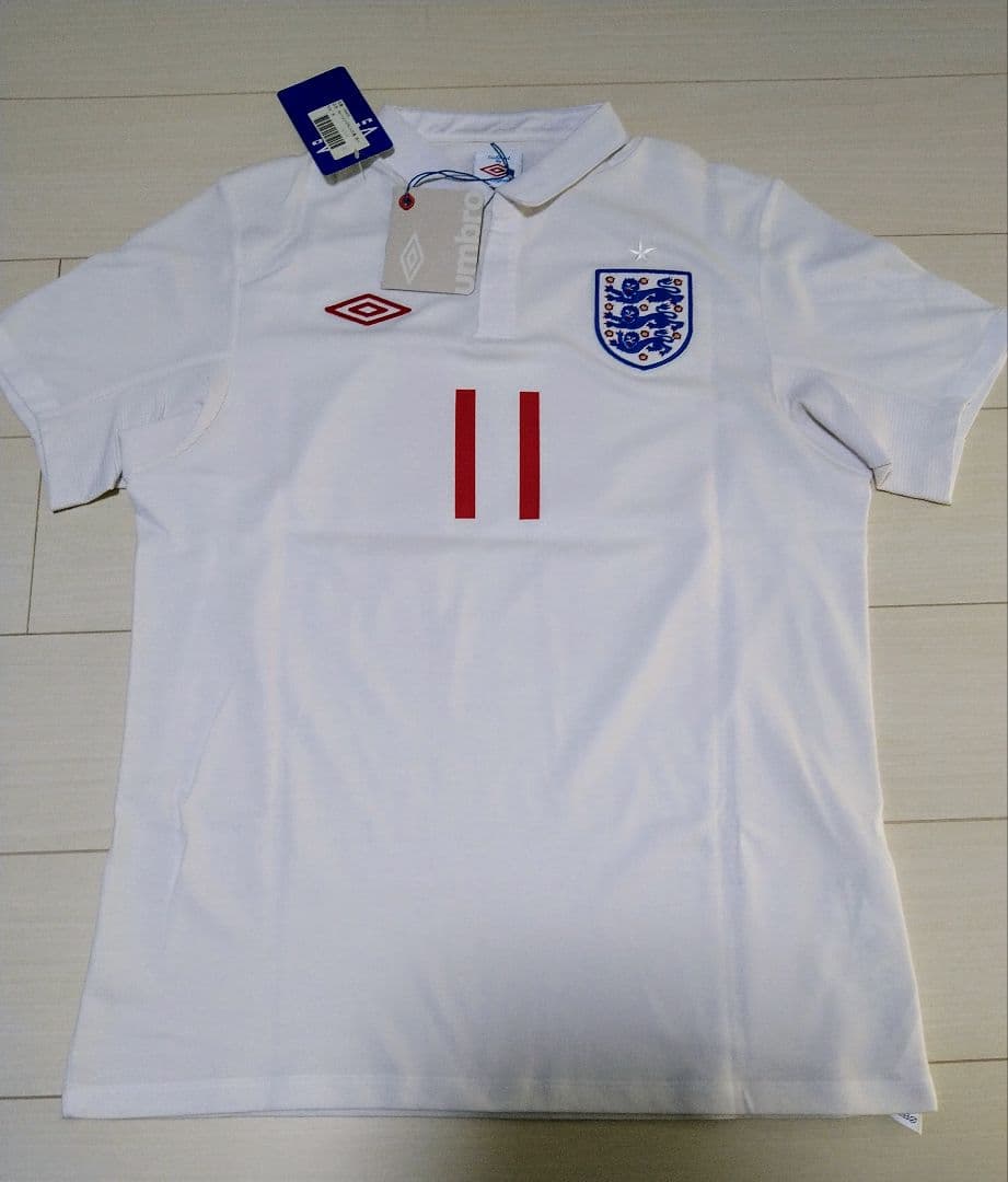 Umbro正規品 イングランド代表ユニフォーム 2010 ジェラード 新品 Umbro正規品 イングランド代表ユニフォーム 2010 ジェラード 新品