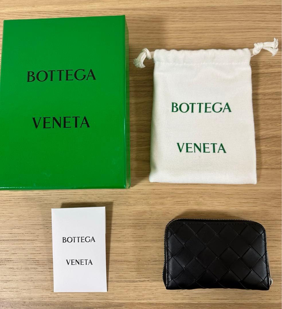 国内百貨店購入】ボッテガヴェネタ ファスナー付きコインパース