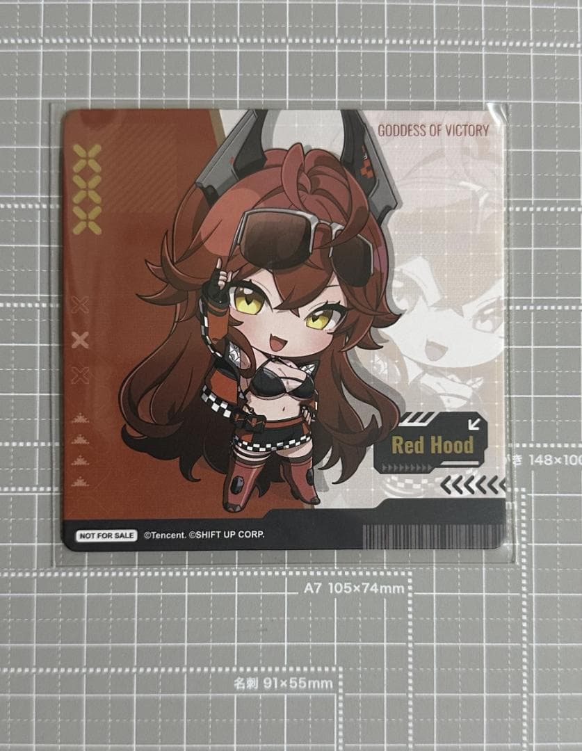 勝利の女神 NIKKE レッドフード グッドスマイル cafe 6点セット - メルカリ