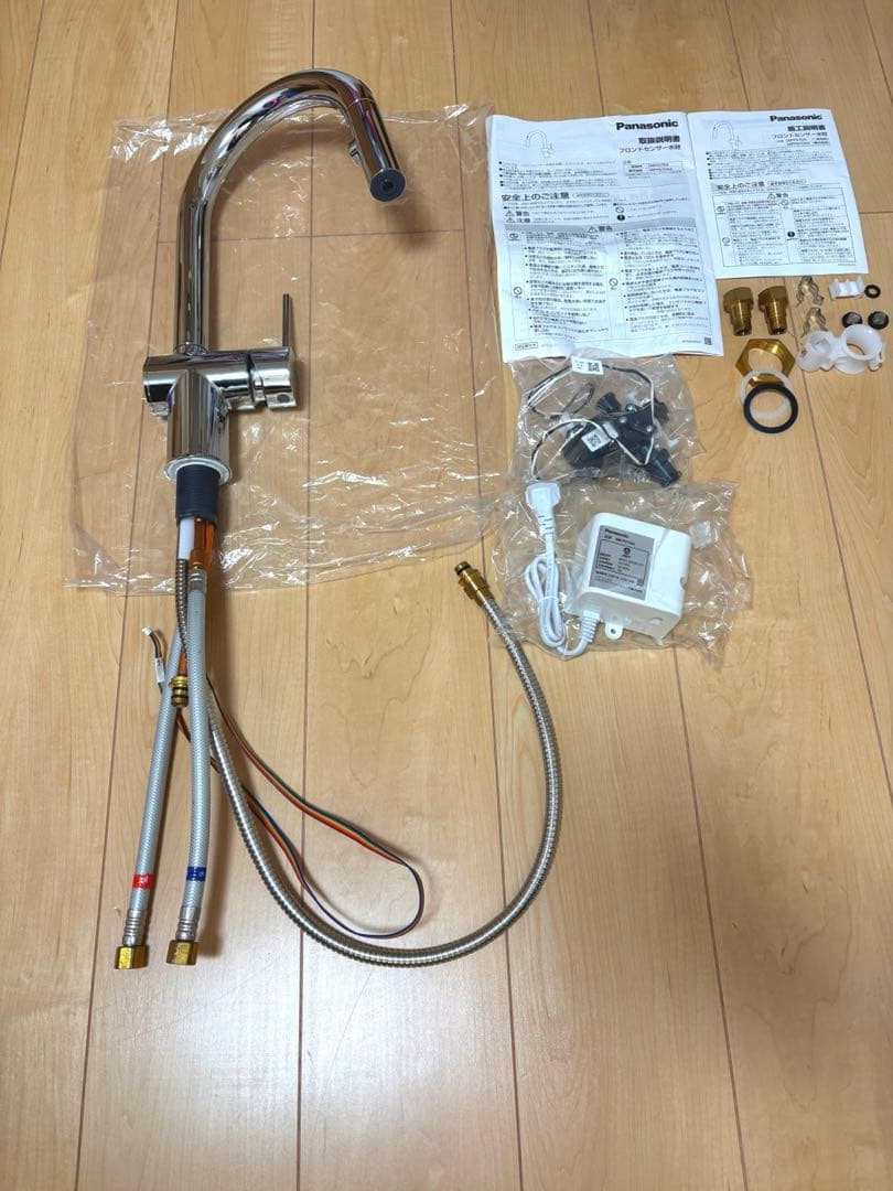 パナソニック　水栓金具　フロントセンサー自動水栓　品番08FPSTDA パナソニック フロントセンサー水栓 QS08FPSTDA エコカチット水栓 : 住