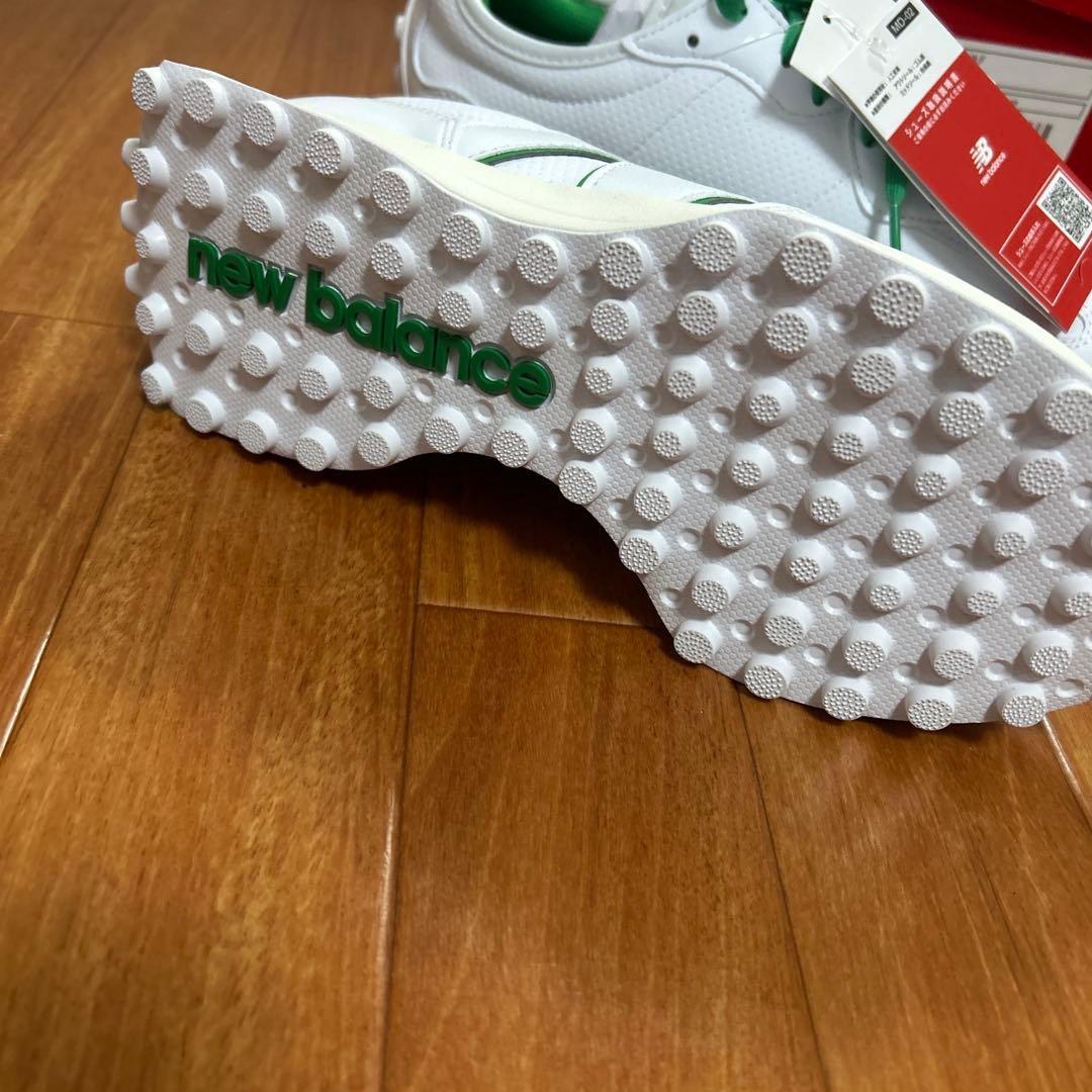ニューバランスWGS327AG 25.0cm ホワイト/グリーン