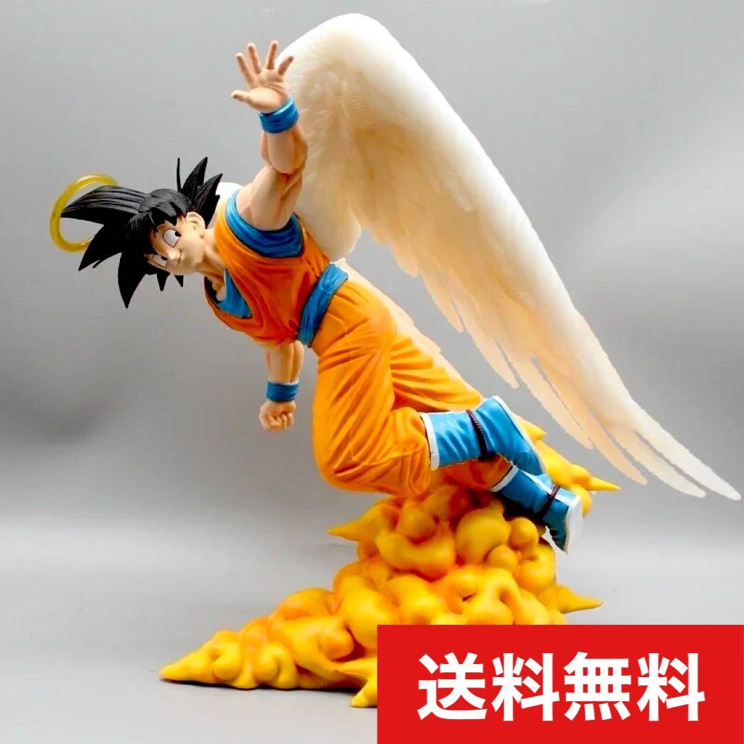ドラゴンボール 孫悟空 天使フィギュア 30cm PVC - メルカリ