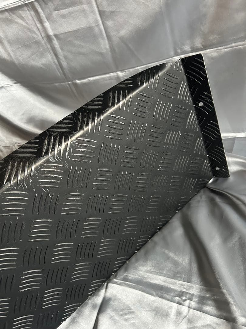 ジムニーjb23☆ -アルミ製縞柄鉄板調 - 頭上ルームラック送料込み♪♪♪