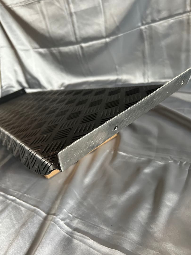 ジムニーjb23☆ -アルミ製縞柄鉄板調 - 頭上ルームラック送料込み♪♪♪