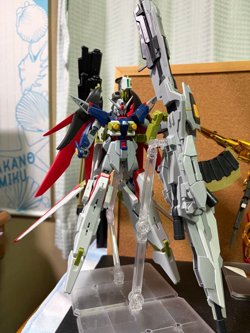 HGRGガンプラジャンク デスティニーガンダムspec2&アカツキガンダム